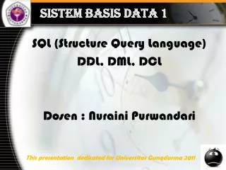 sistem basis data 1