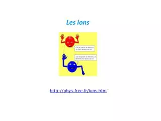 les ions