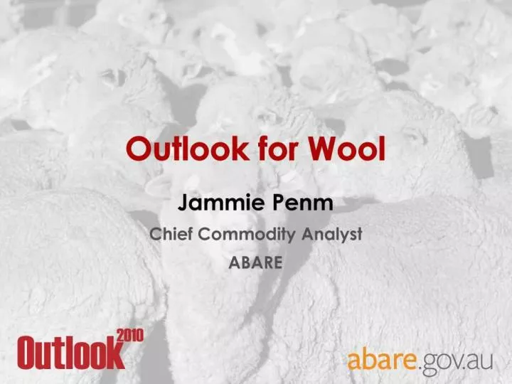 outlook for wool