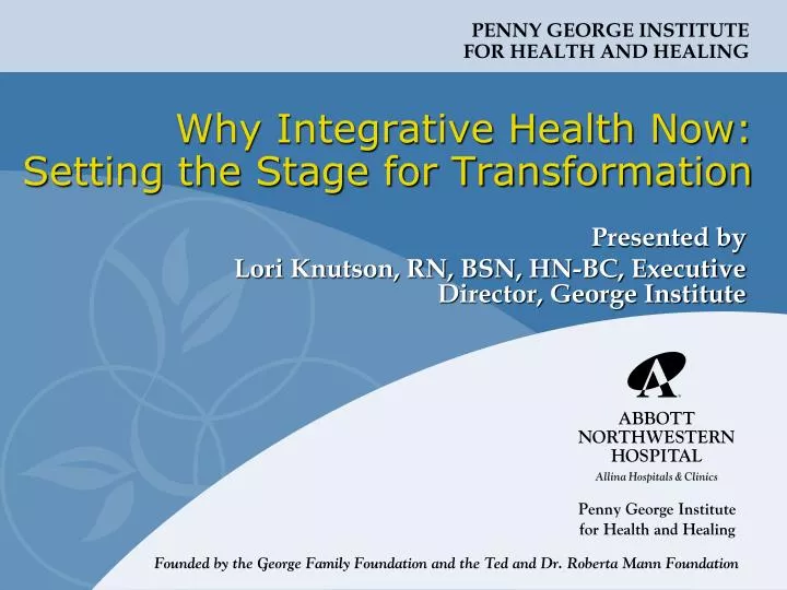 why integrative health now setting the stage for transformation