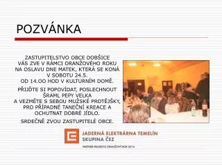 pozv nka