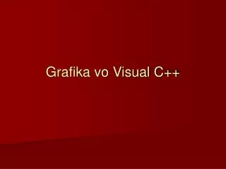 grafika vo visual c