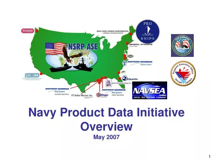 navy product data initiative overview may 2007
