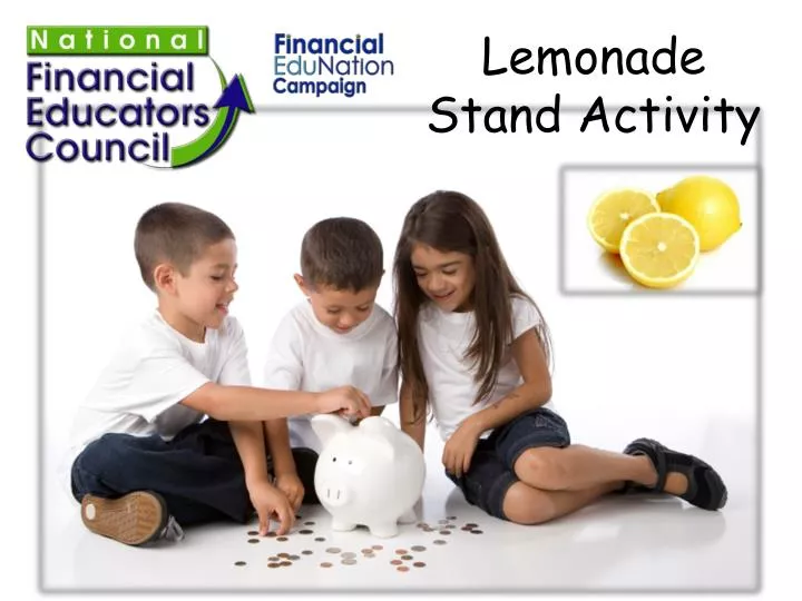 lemonade stand activity