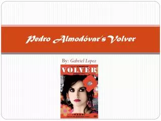 pedro almod var svolver
