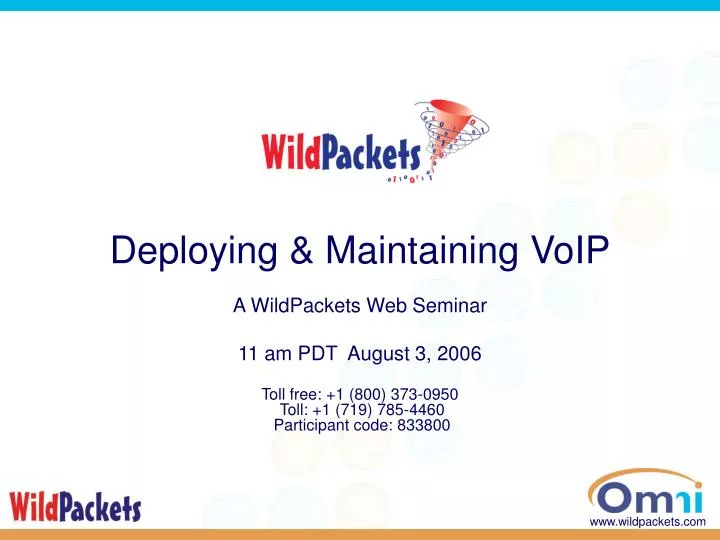 deploying maintaining voip