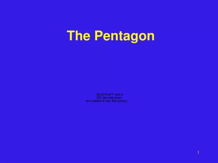 the pentagon