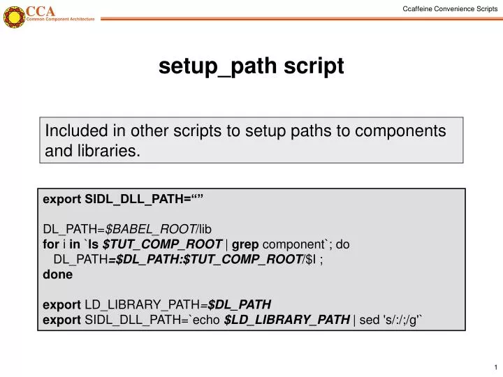 setup path script