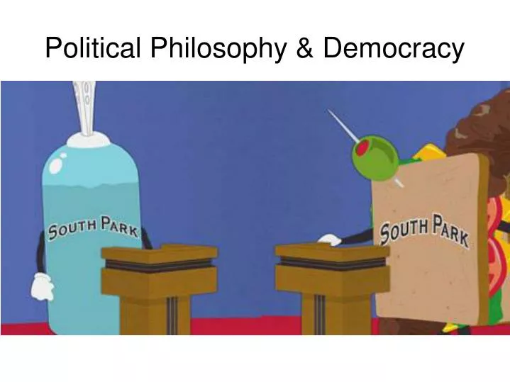 political philosophy democracy