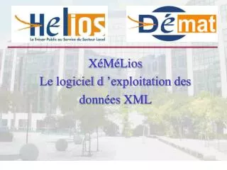 x m lios le logiciel d exploitation des donn es xml