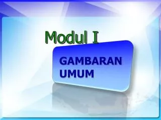 modul i