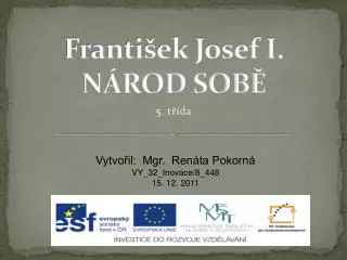 franti ek josef i n rod sob