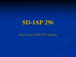 SD-IAP 296