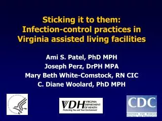 Sticking it to them: Infection-control practices in Virginia assisted living facilities