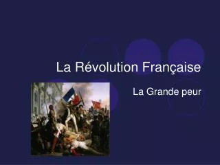 la r volution fran aise