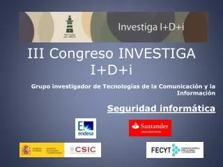 iii congreso investiga i d i