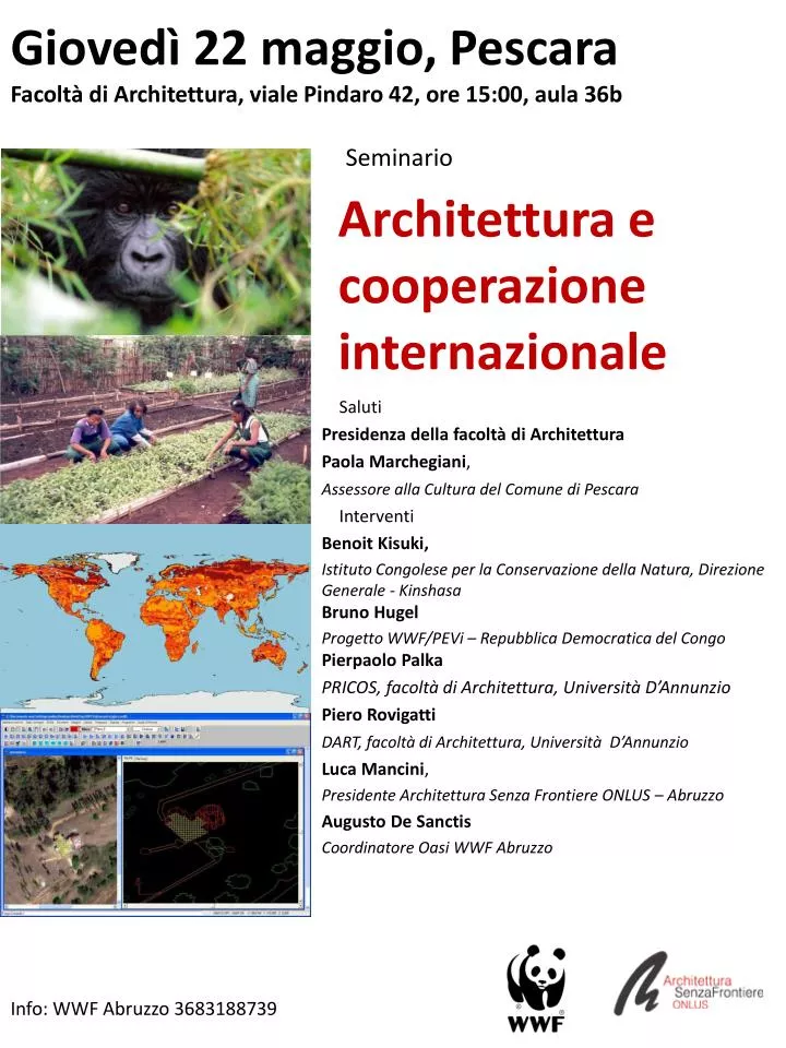 architettura e cooperazione internazionale