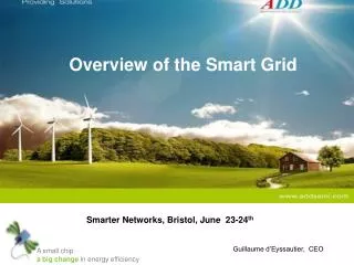 Overview of the Smart Grid