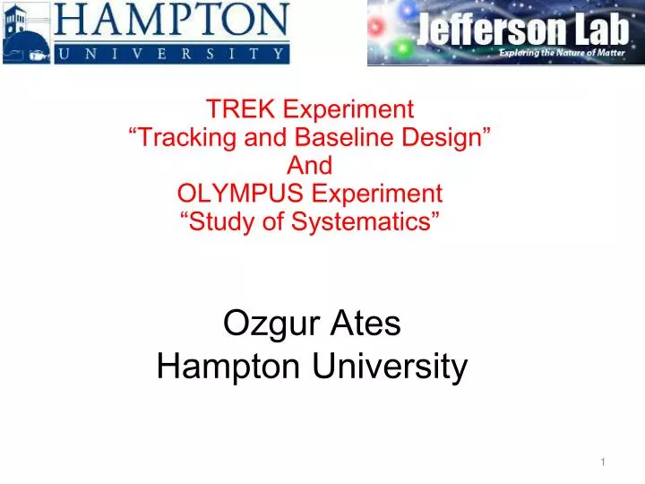 ozgur ates hampton university
