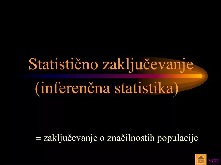 statisti no zaklju evanje inferen na statistika