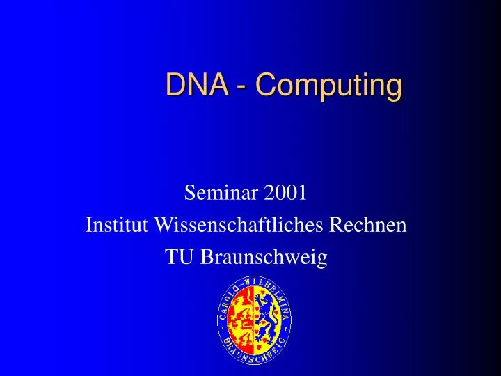 dna computing