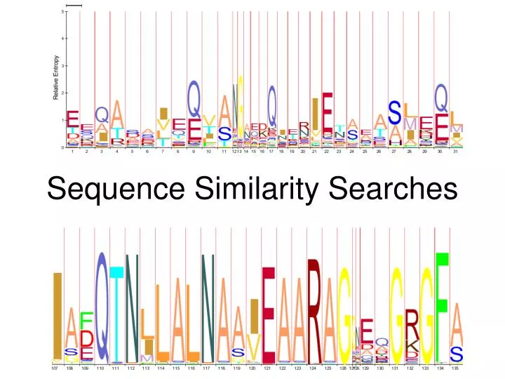 sequence similarity searches
