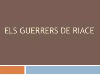 els guerrers de riace
