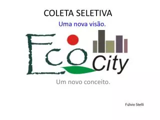 coleta seletiva