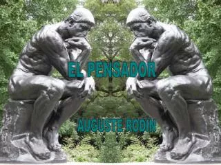 el pensador