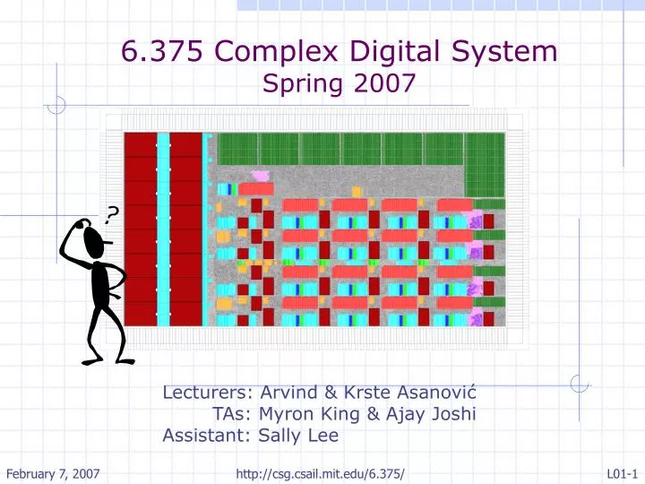 6 375 complex digital system spring 2007