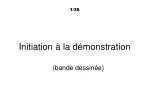Initiation à la démonstration - slide 1