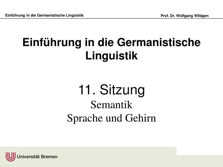 einf hrung in die germanistische linguistik