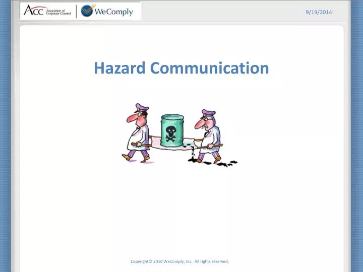 hazard communication