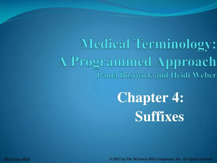 medical terminology a programmed approach paula bostwick and heidi weber
