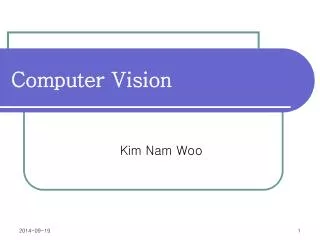 computer vision