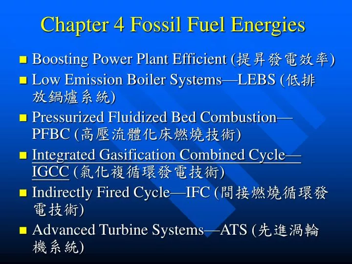 chapter 4 fossil fuel energies