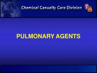 PULMONARY AGENTS