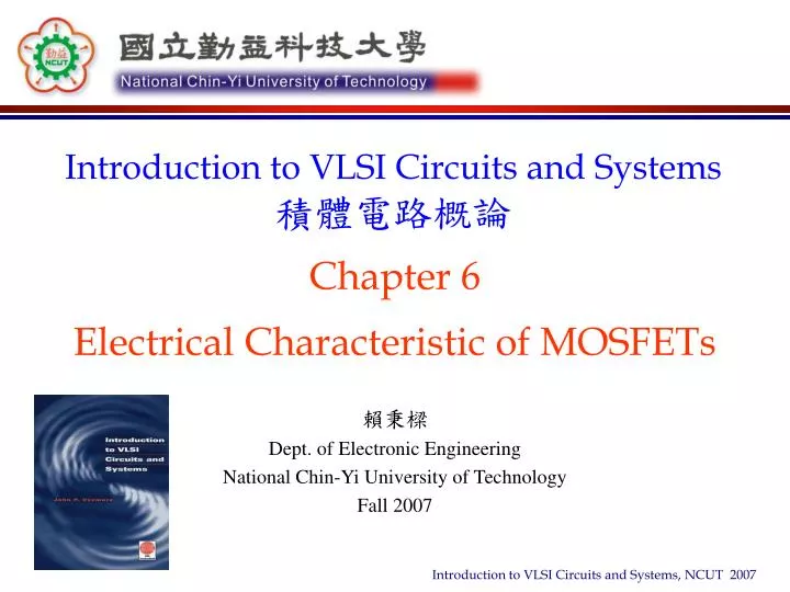 chapter 6 electrical characteristic of mosfets