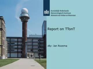 Report on TTonT