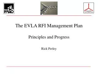 The EVLA RFI Management Plan