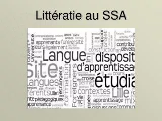 litt ratie au ssa