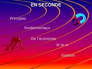 en seconde