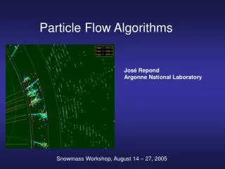 Particle Flow Algorithms