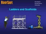 Ladders and Scaffolds - slide 1