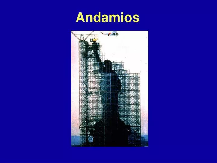 andamios