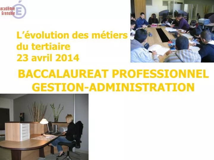baccalaureat professionnel gestion administration