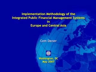 Implementation Methodology of the Integrated Public Financial Management Systems in