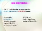 PPT - Data Structures Using C++ 2E PowerPoint Presentation, free ...
