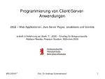 Übersicht zur Vorlesung - slide 1