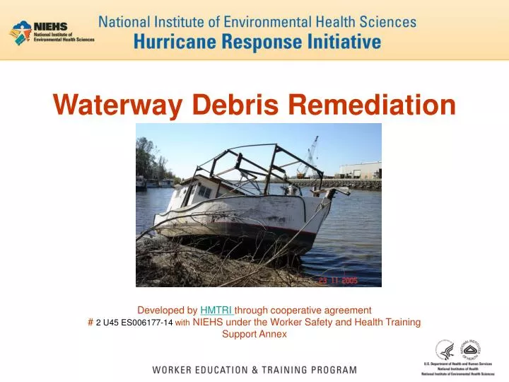 waterway debris remediation